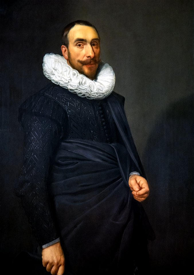 Beaux-Arts de Carcassonne - Portrait d'homme - Michiel Jansz. van Mierevelt