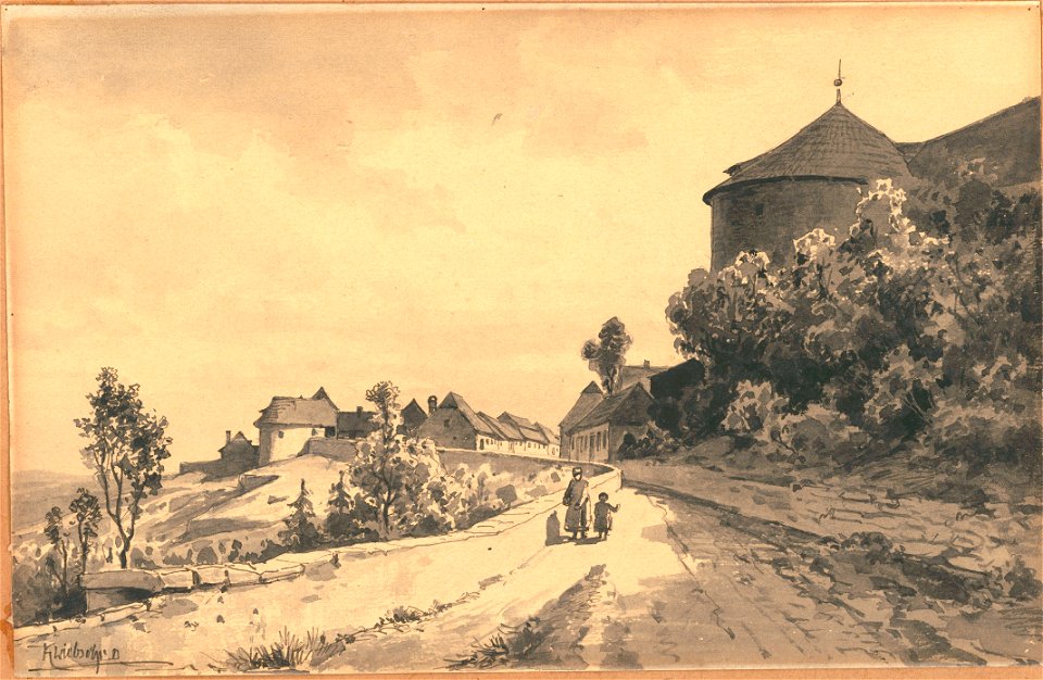 Bechyň, bašty na západní straně města 3188