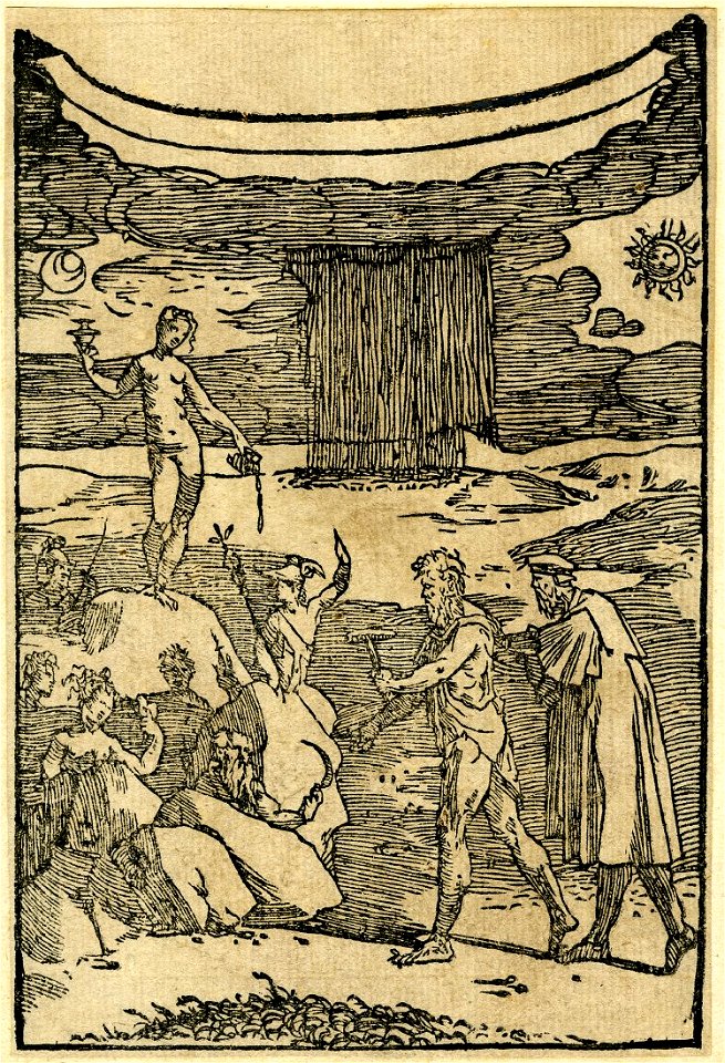 Beccafumi - The various operations of alchemy, 1540-1550, 1866,0714.44
