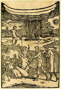 Beccafumi - The various operations of alchemy, 1540-1550, 1866,0714.44