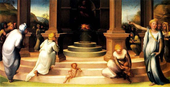 Beccafumi, il culto di Vesta