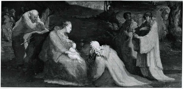 Beccafumi - Adorazione dei Re Magi, Collezione Earl of Oxford and Asquith