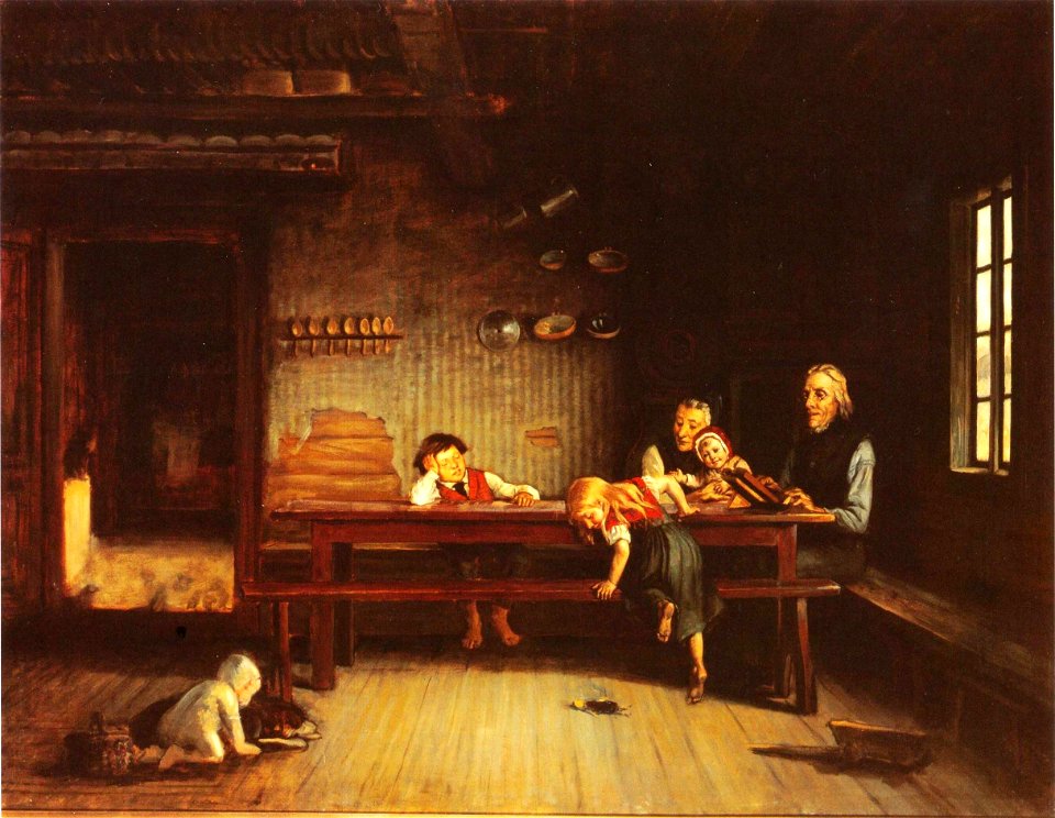 Becker, Sunnuntaiaamu talonpoikaistuvassa