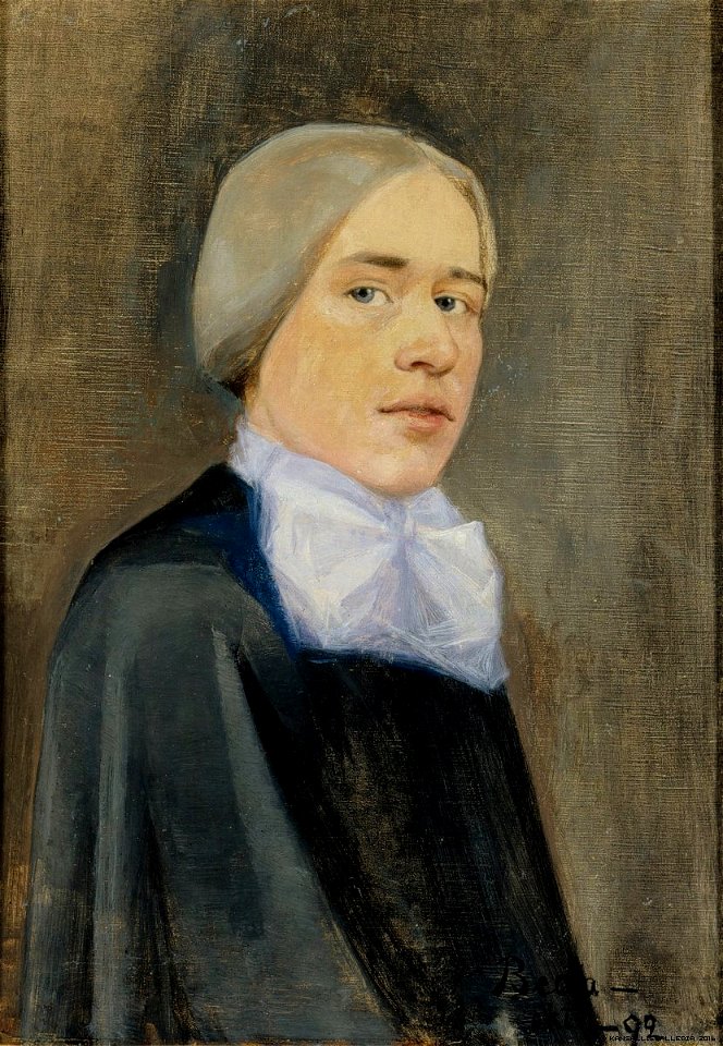 Beda Stjernschantz - Self-Portrait - 1892 - Finnish National Gallery A IV 2938