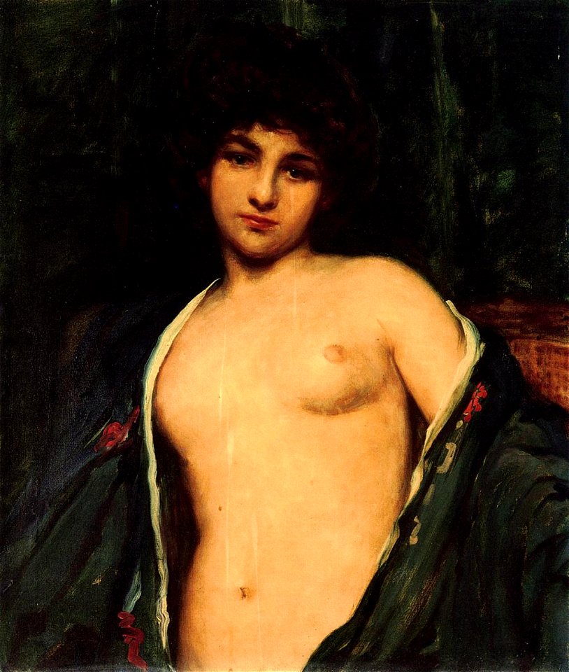Beckwith James Carroll Portrait of Evelyn Nesbit