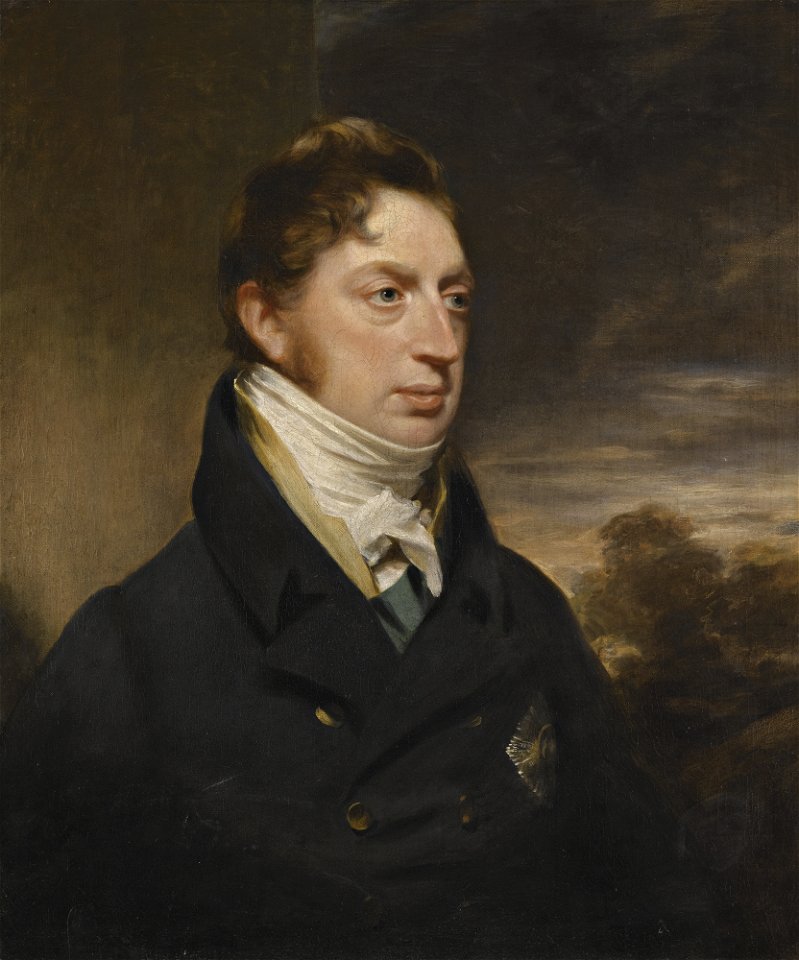 Sir William Beechey - Portrait of Charles Brudenell-Bruce, 1st Marquess of Ailesbury (1773)
