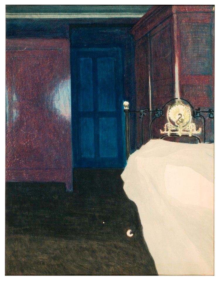 Bedroom with Beam of Light (1908)