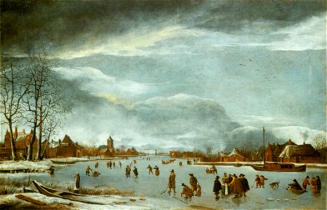 Beerstraaten zugefrorener-fluss