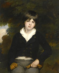 Sir William Beechey - Portrait of a boy, said to be Master Barker