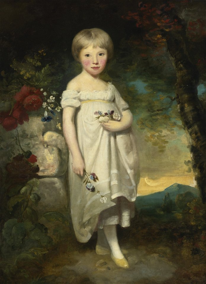 Sir William Beechey - Portrait of Miss Elizabeth Buckler