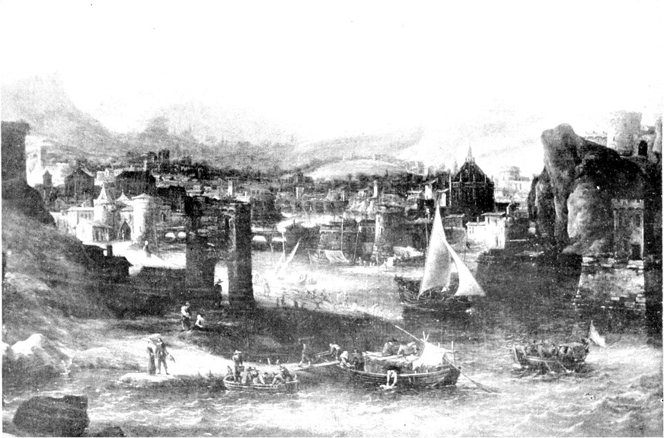 View of a Foreign Harbor with Various Vessels by Jan Abrahamsz. Beerstraaten Museum Boijmans Van Beuningen 1034