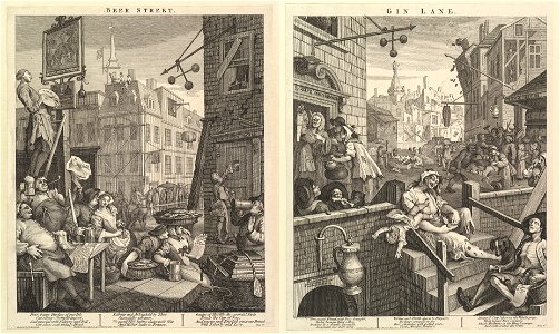 Beer-street-and-Gin-lane