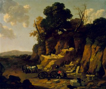 Begeyn, Abraham - The quarry - Mauritshuis