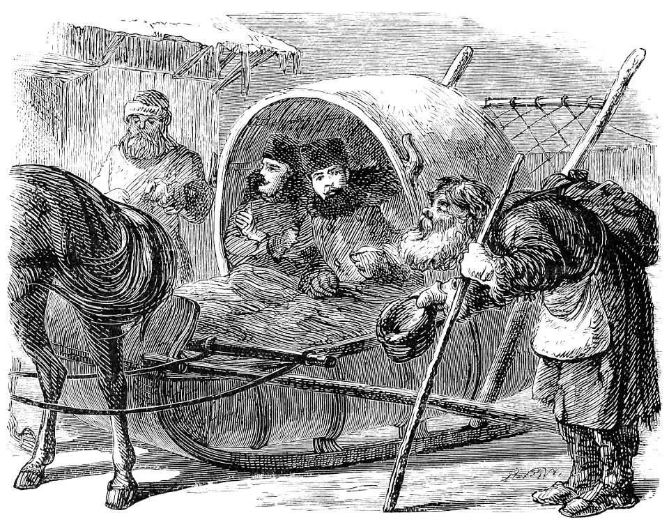 BEGGAR AT A SIBERIAN STATION