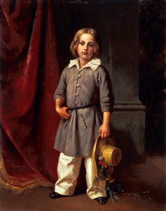 Carl Joseph Begas - Carl Begas d. J. als Kind (1850)