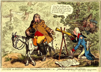 Begging no Robbery;-i.e.- Voluntary Contribution;-or-John Bull escaping a Forced Loan (BM 1868,0808.6575)