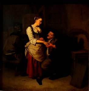 C. Bega - Herberginterieur - NK2686 - Cultural Heritage Agency of the Netherlands Art Collection