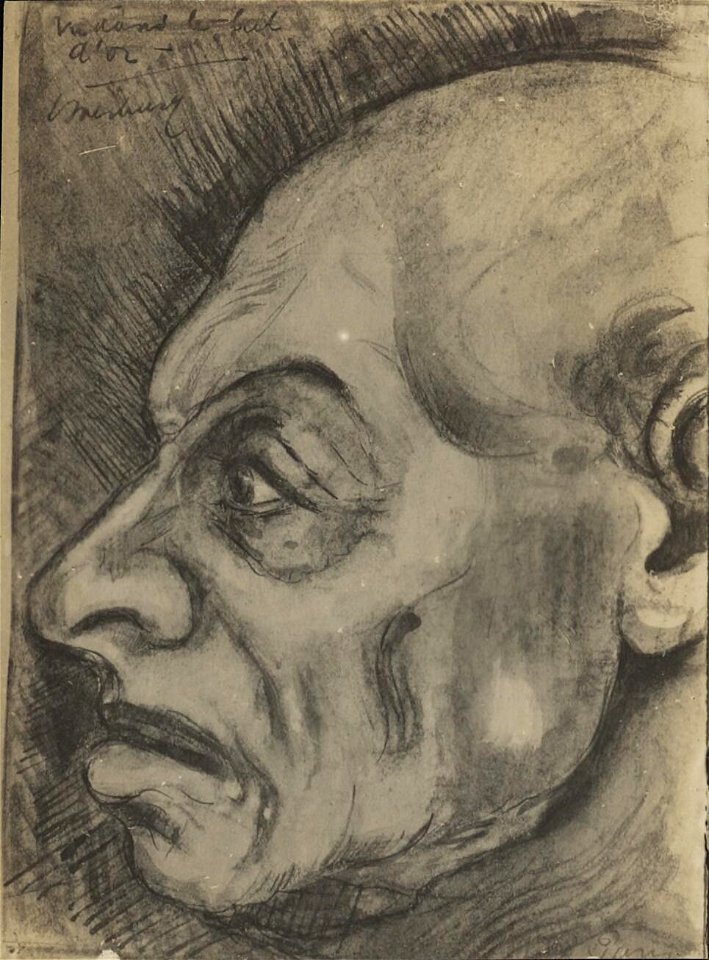 Beggar's Head by Theo van Doesburg