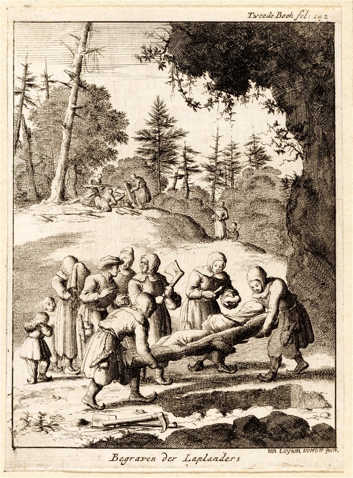 Begraven der Laplanders, objectnr A 19903