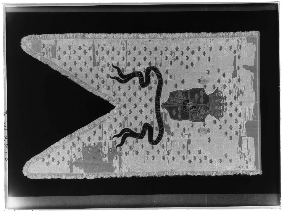 Begravningsbanér - Livrustkammaren - 34489-negative