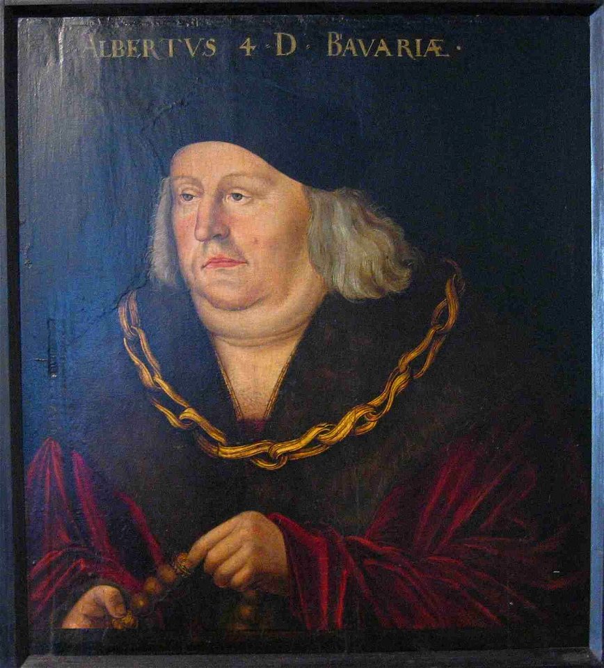 Barthel Beham (Kopie nach) - Herzog Albrecht IV. der Weise von Bayern - 2531 - Bavarian State Painting Collections