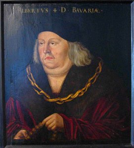 Barthel Beham (Kopie nach) - Herzog Albrecht IV. der Weise von Bayern - 2531 - Bavarian State Painting Collections