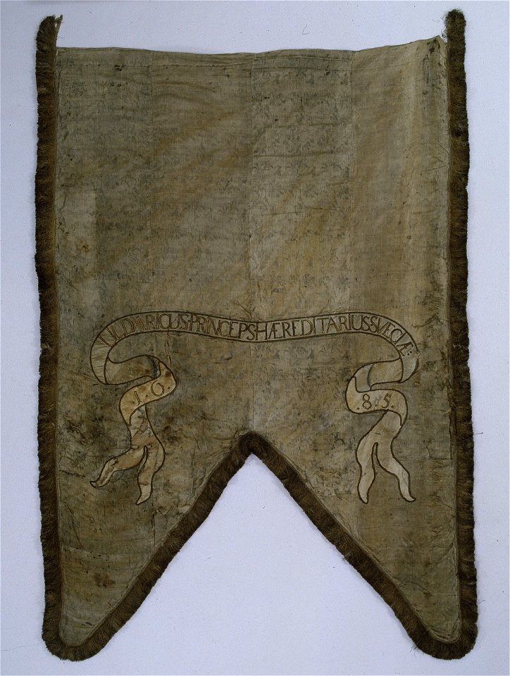 Begravningsbanér, 1685 - Livrustkammaren - 30615
