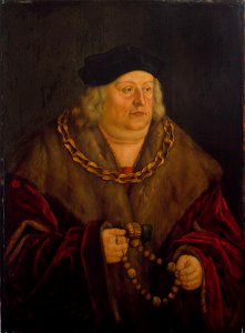 Albert IV, Duke of Bavaria, portrait by Barthel Beham
