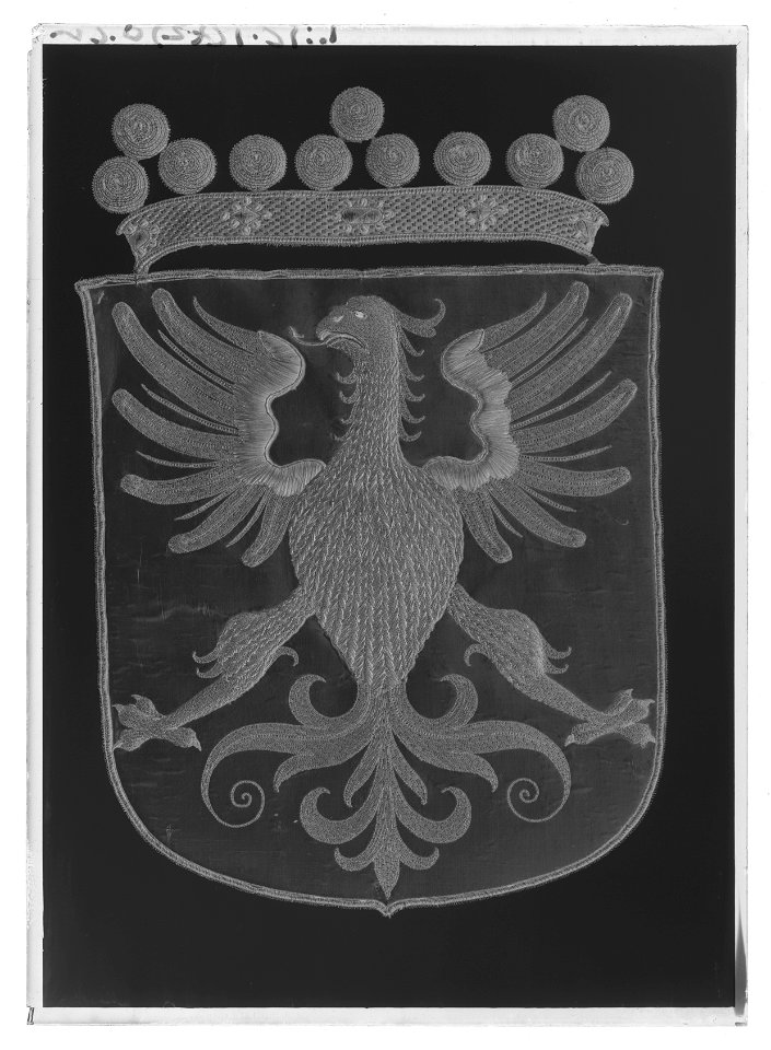 Begravningsbanér Värmland - Livrustkammaren - 18665-negative