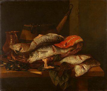 Stilleven met vissen Rijksmuseum SK-A-25