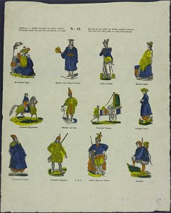 Beijvert u, o jeugd! om goed en wijs te worden-Catchpenny print-Borms 0776