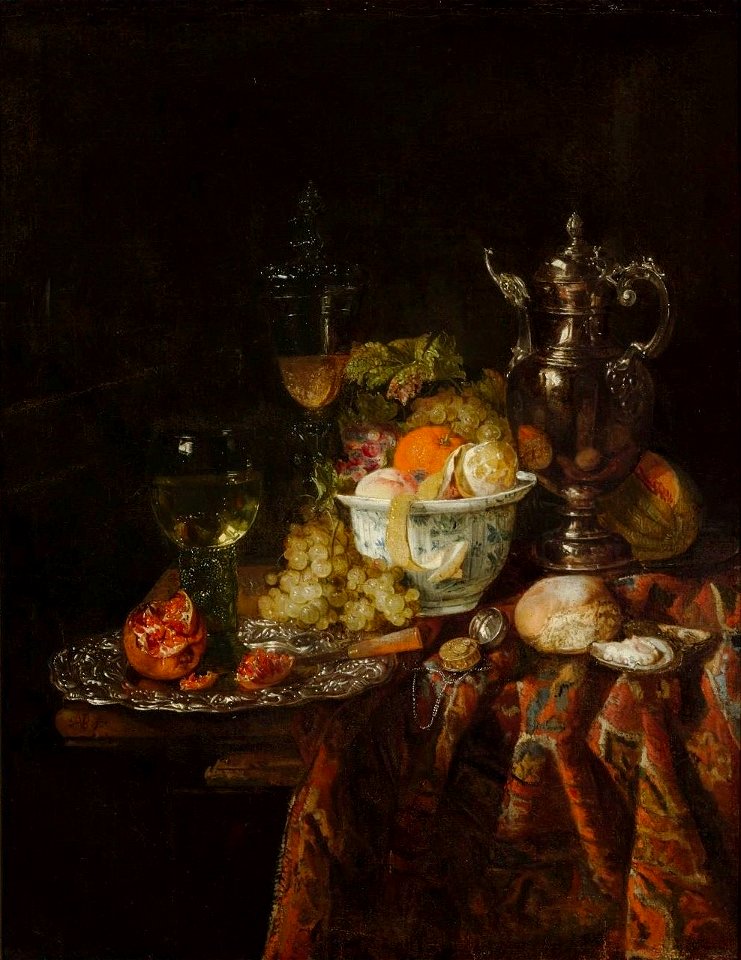Beijeren Still life with silver jug