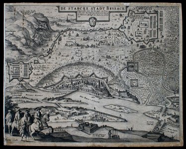 Belagerung von Breisach-1638-Claes Jansz. Visscher-II