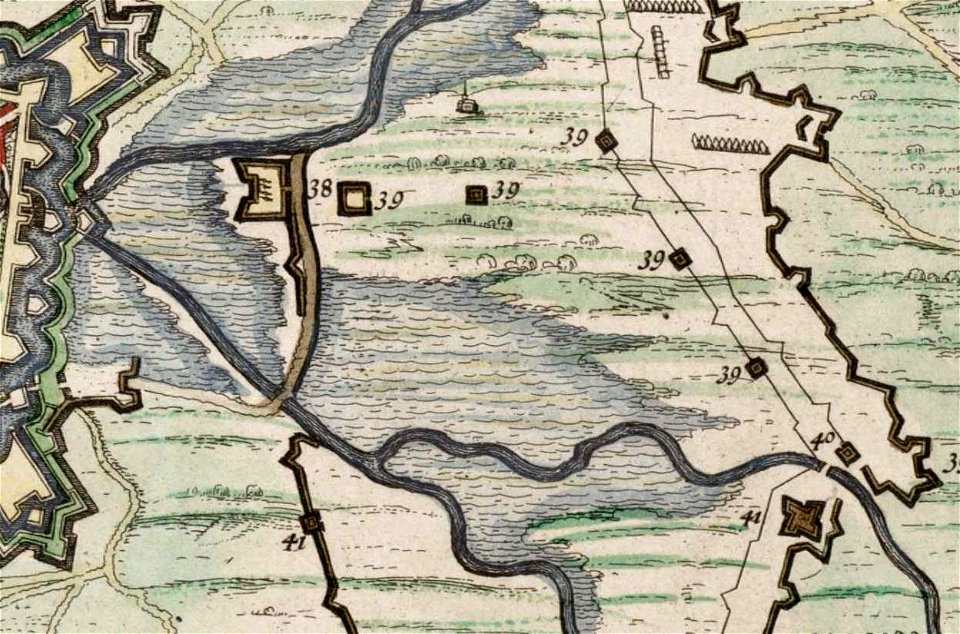 Beleg van Breda 1624 contra en circumvallatielinies