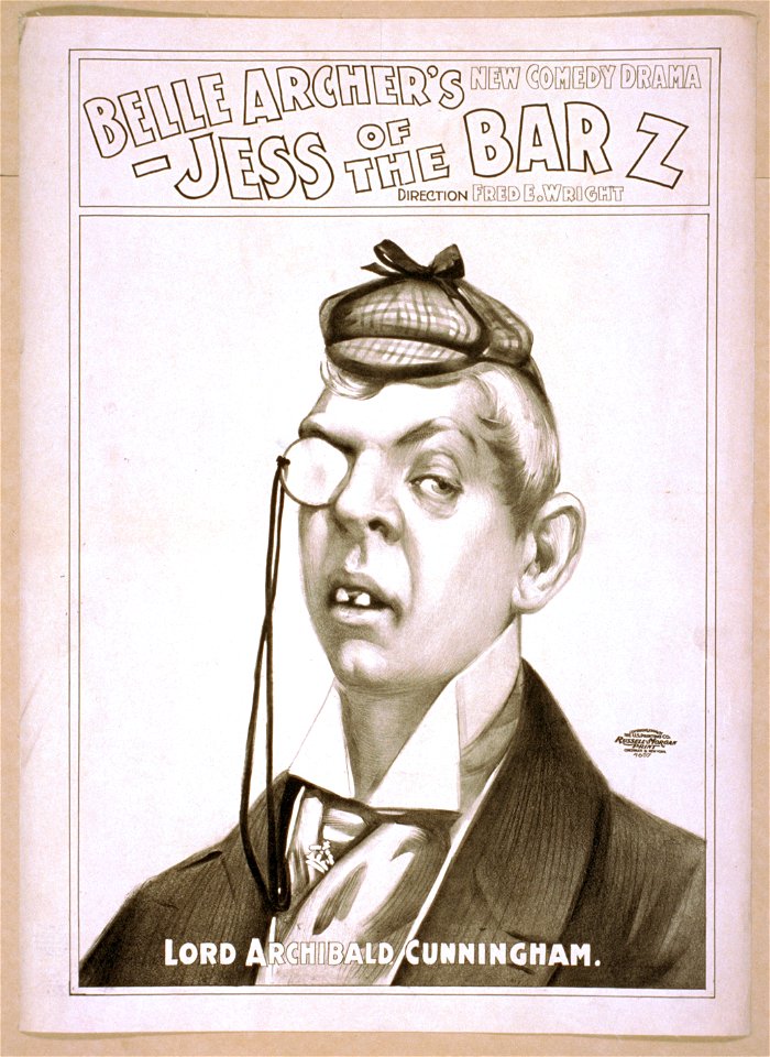 Belle Archer's new comedy drama, Jess of the Bar Z LCCN2014636633