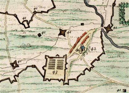 Beleg van Breda 1624 Legerkamp Hage