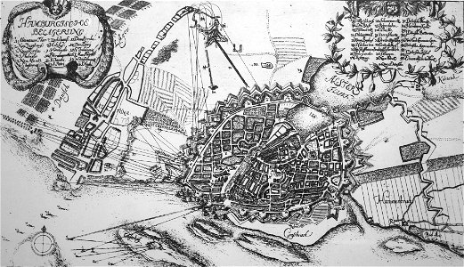 Belagerung Hamburg 1686 - Danish Siege of Hamburg 1686