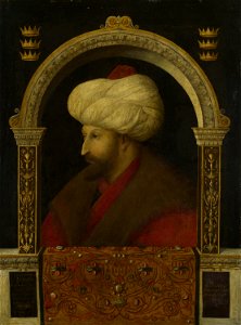 Bellini, Gentile - Portrait of Mehmed II - National Gallery, London