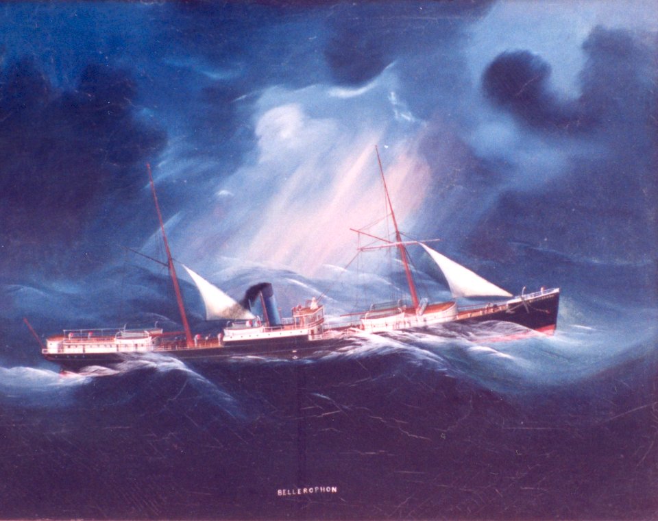 Bellerophon in Heavy Seas