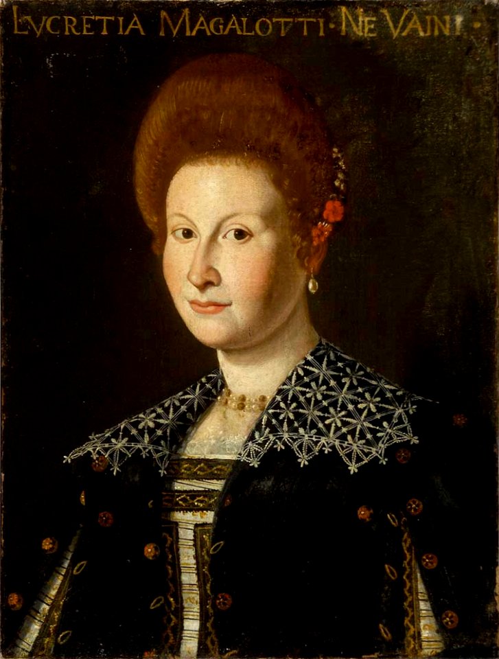 Bellezze di Artimino (al 'petto') - Lucrezia Magalotti nei Vaini