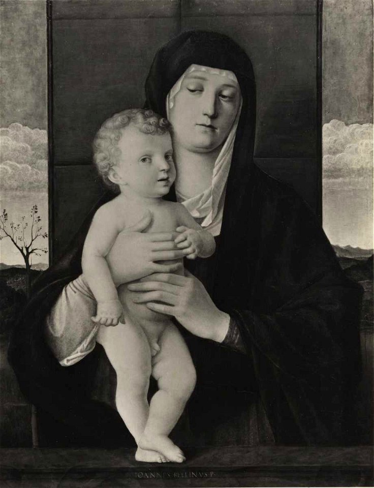 Bellini, bottega - Madonna con Bambino, Asta Christie's