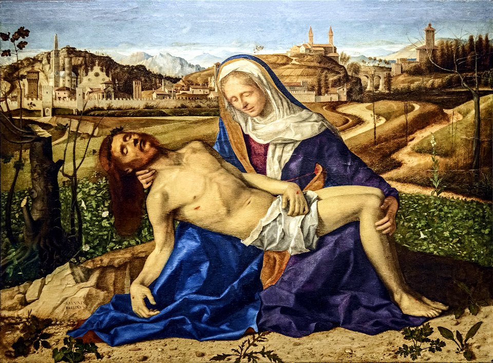 Accademia - Pietà Martinengo by Giovanni Bellini Cat.883