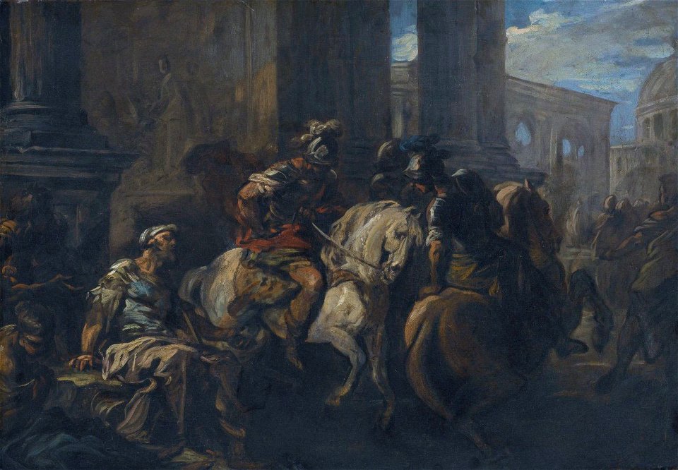 Belisarius Begging at the Gates of Rome by Charles-André Van Loo