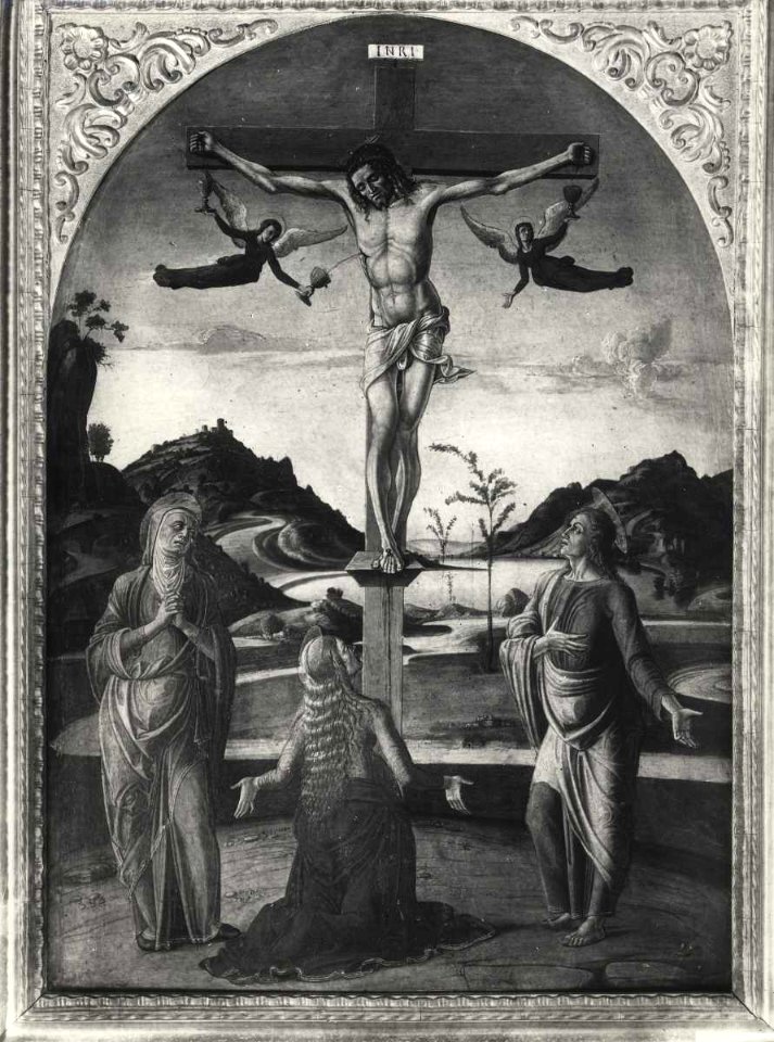 Bellini - Crocifissione di Cristo, inventario Polidori n. 3914