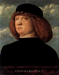 Giovanni Bellini - Portrait of a Young Man - WGA1743. Free illustration for personal and commercial use.