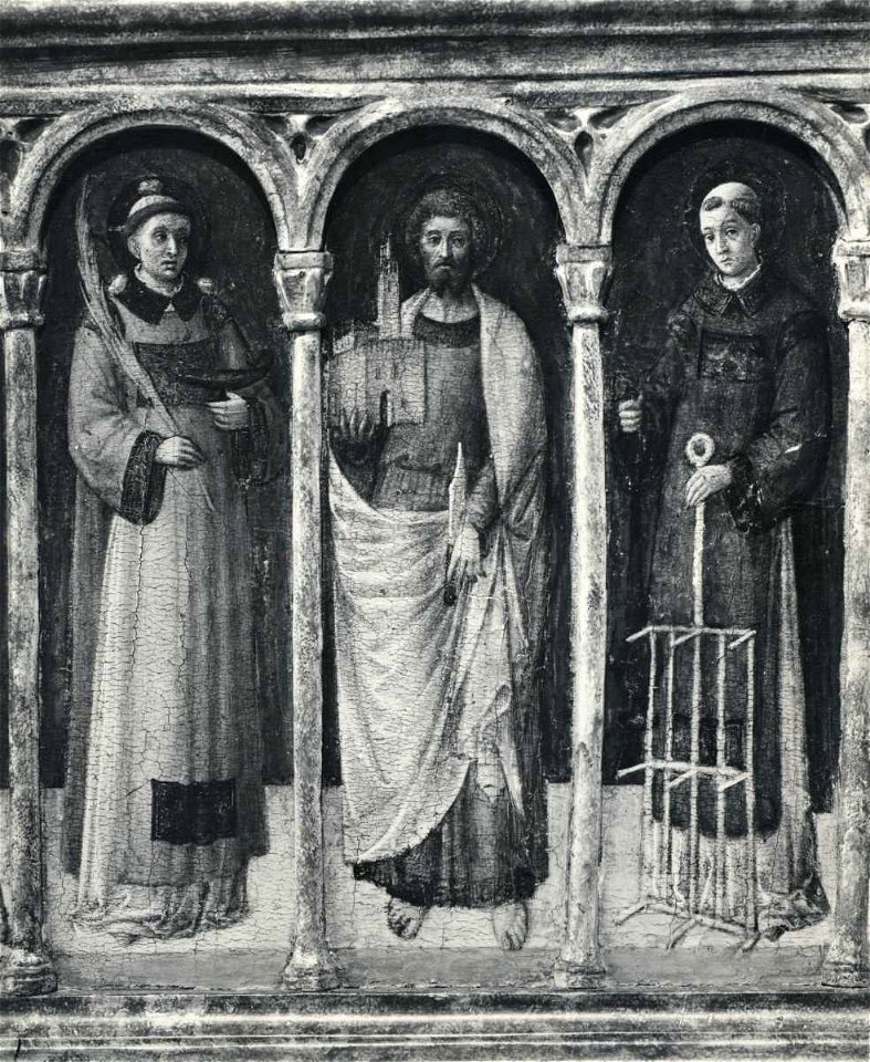 Bellini - San Bernardino da Siena, Sant'Onofrio, Santo Stefano, San Bartolomeo, San Lorenzo, San Sebastiano, Santa Caterina, 61825 gw