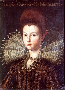 Bellezze di Artimino (al 'petto') - Ottavia Capponi nei Minerbetti