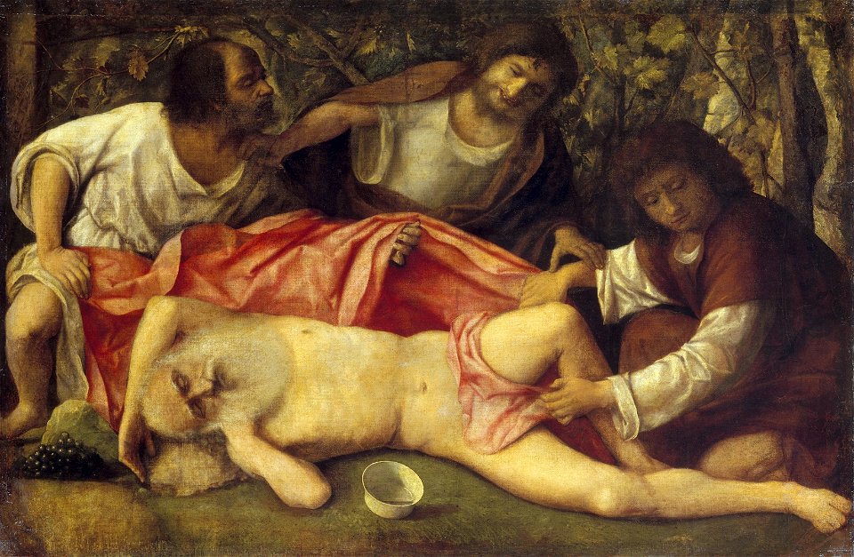 Drunkenness of Noah bellini