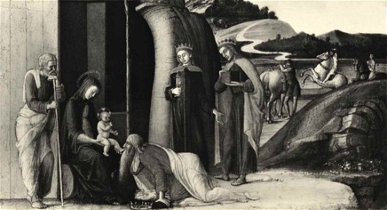 Bellini - Adorazione dei Re Magi, Contini Bonacossi