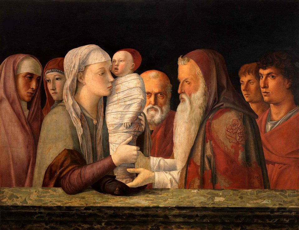 Bellini, Giovanni - Darbringung Christi im Tempel - Querini Stampalia